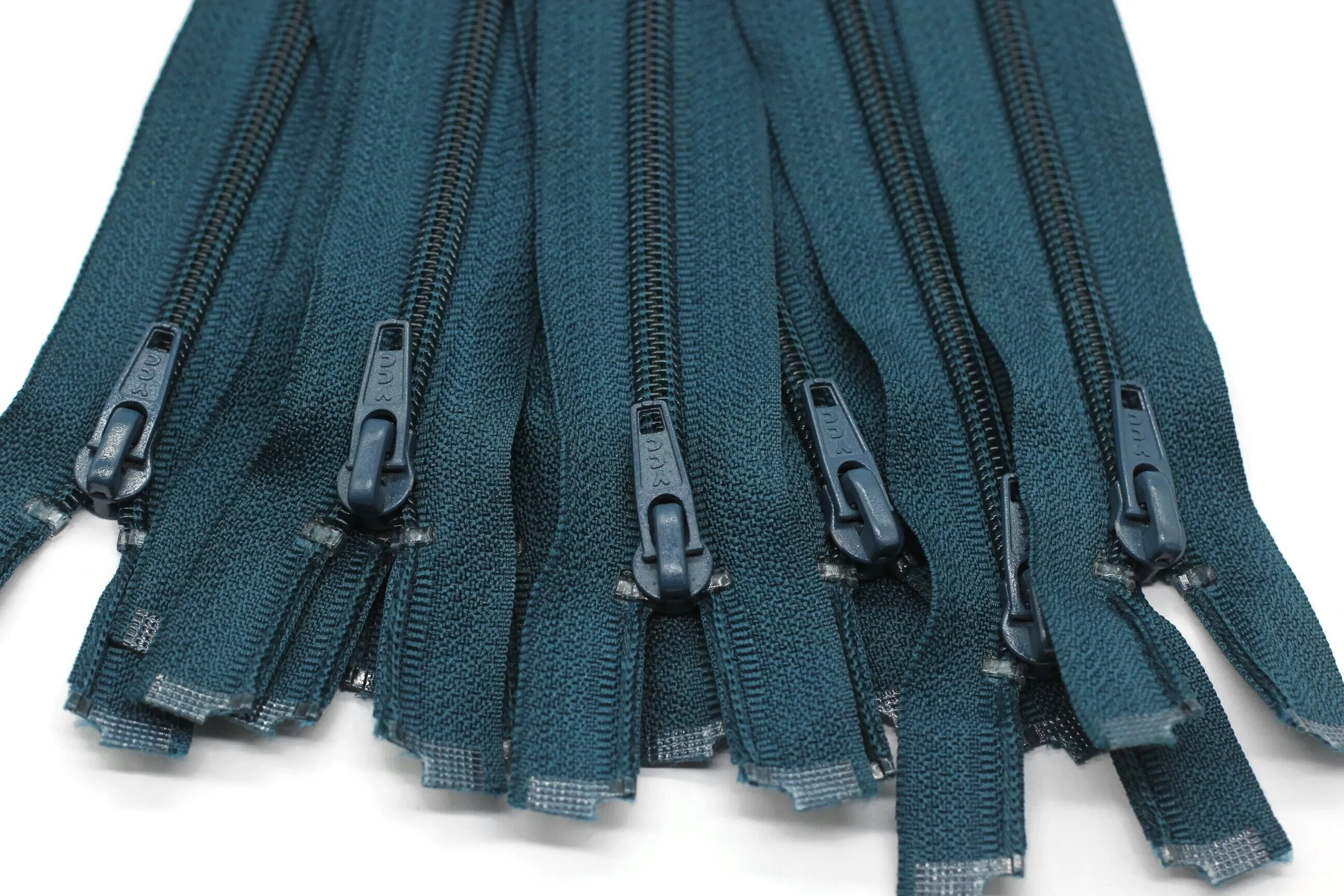 10 Pcs Jacket Zippers, 40 cm, (15.7inc), Nylon Teeth, Handbag Zipper, Nylon Zipper, Coat Zipper, Long Zipper, Bulk Zipper, Bag Zipper