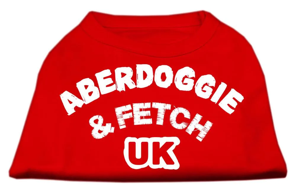 Aberdoggie UK Screenprint Shirts Red XL (16)