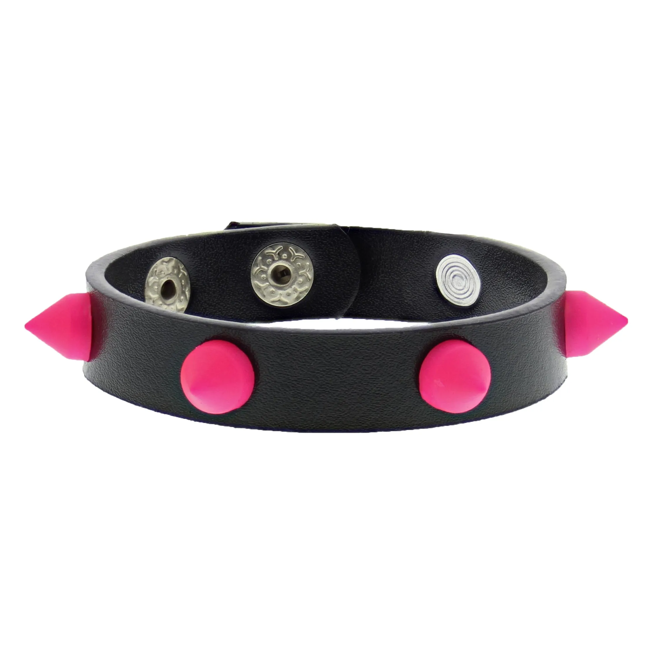 Assorted Colour Conical Studded Bracelets