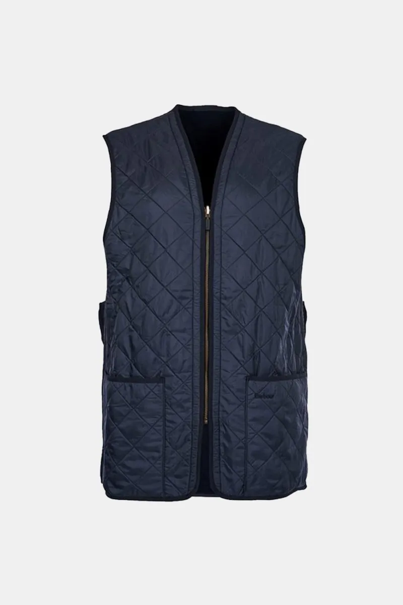 Barbour Polar Quilt Waistcoat Zip-In Liner (Navy)