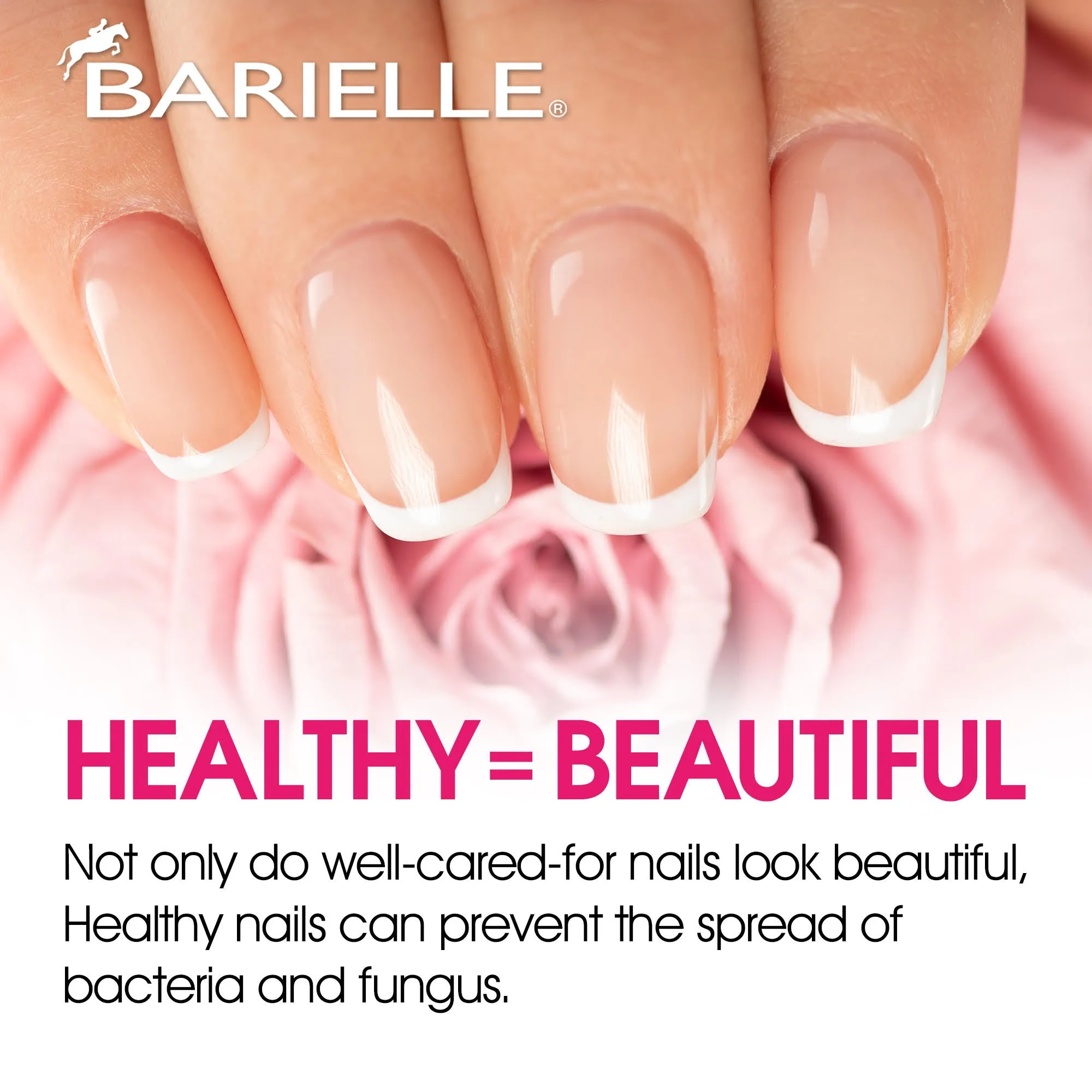 Barielle Valentine's Nail Collection 3-PC Set with Glitter Nail File