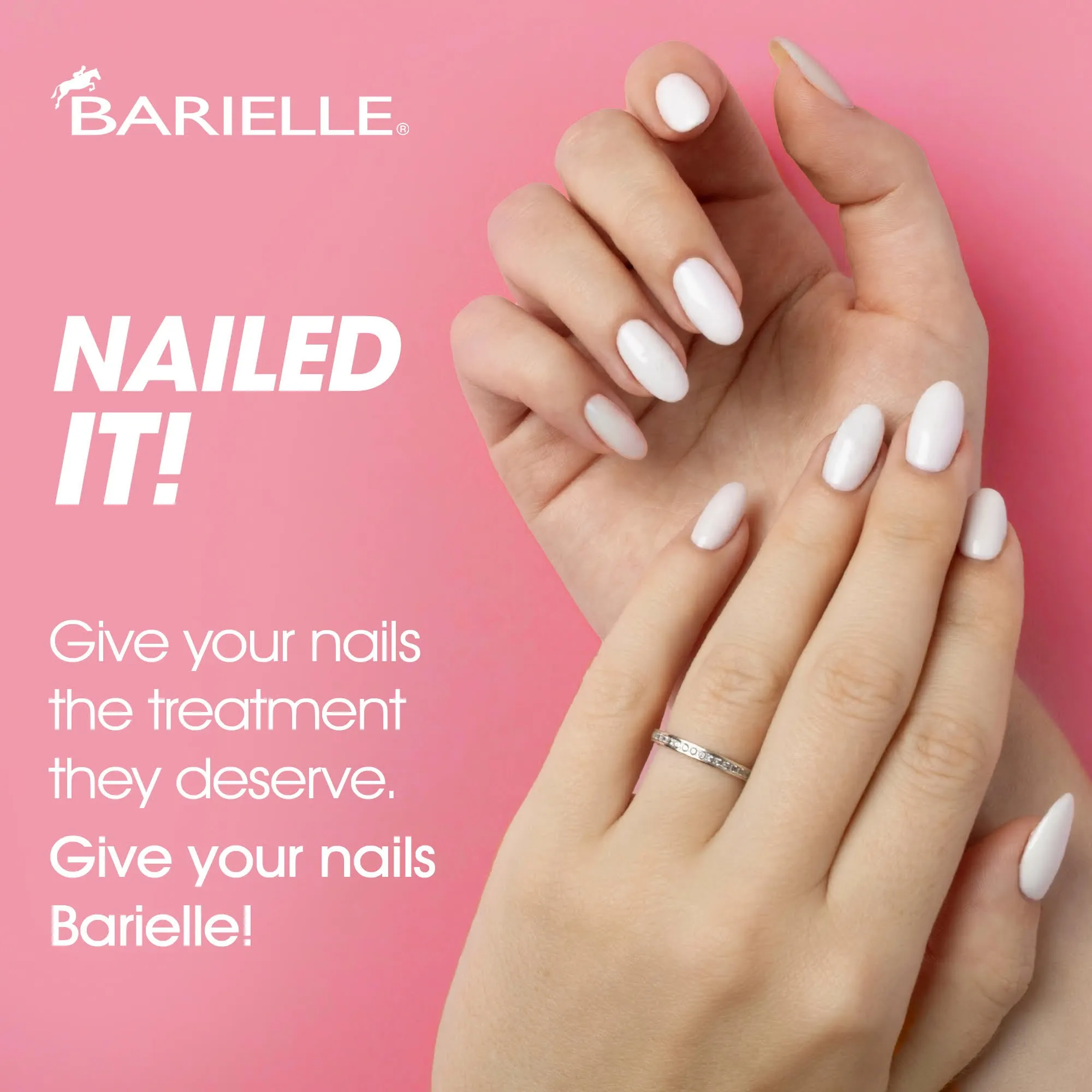 Barielle Valentine's Nail Collection 3-PC Set with Glitter Nail File