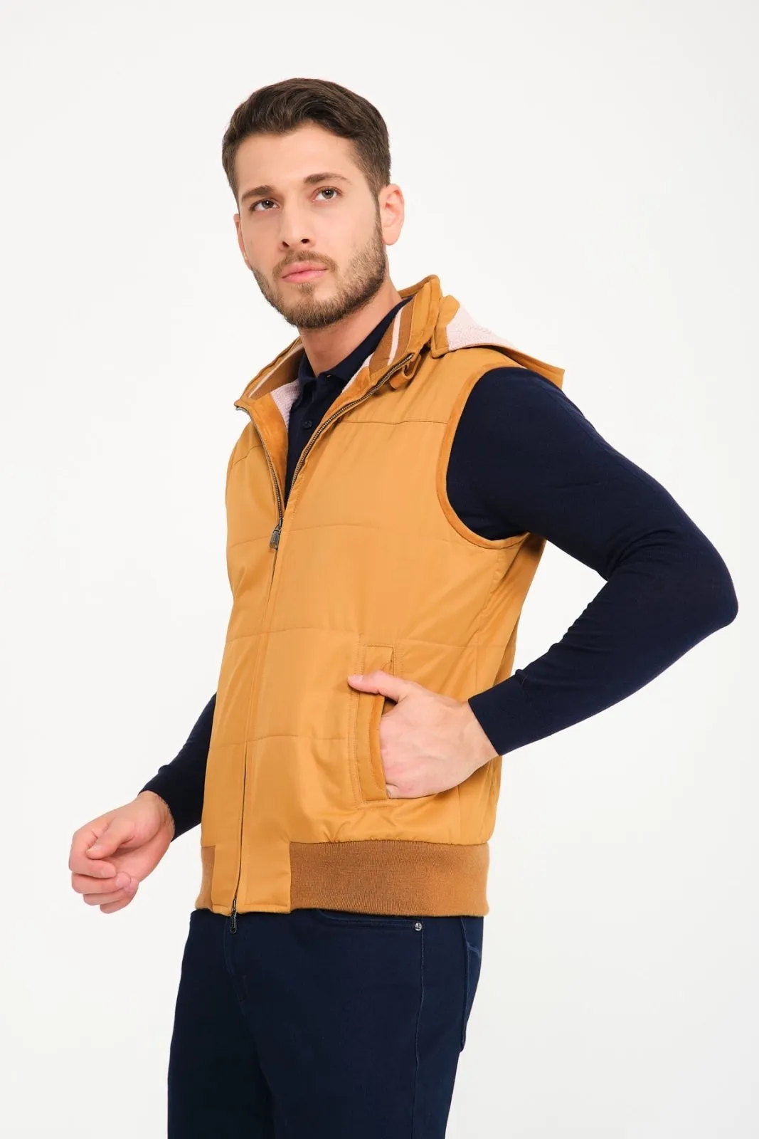 Camel Waterproof Vest