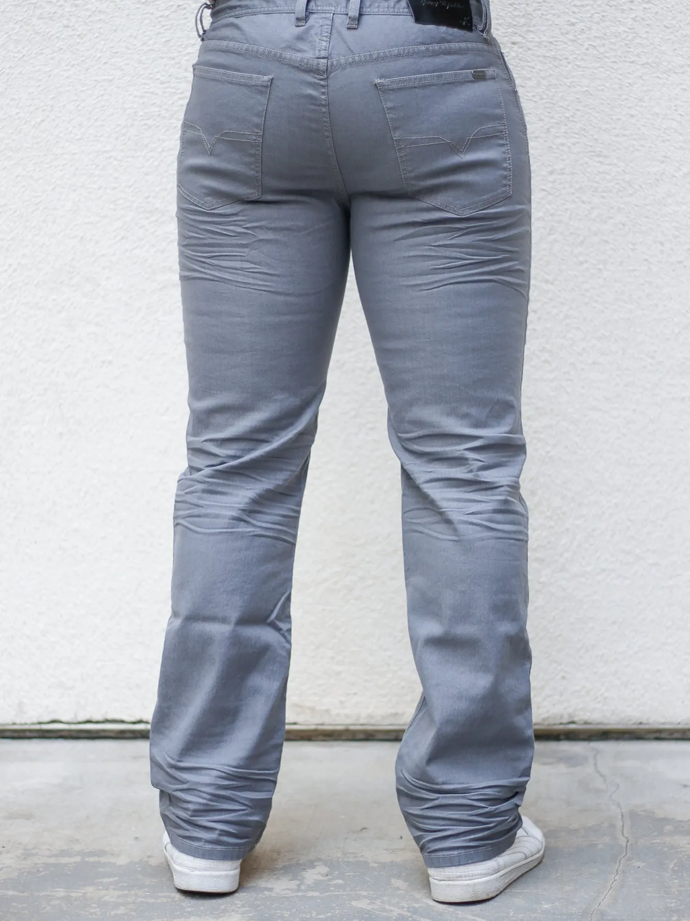 Charlie Grey Straight Cut Jeans