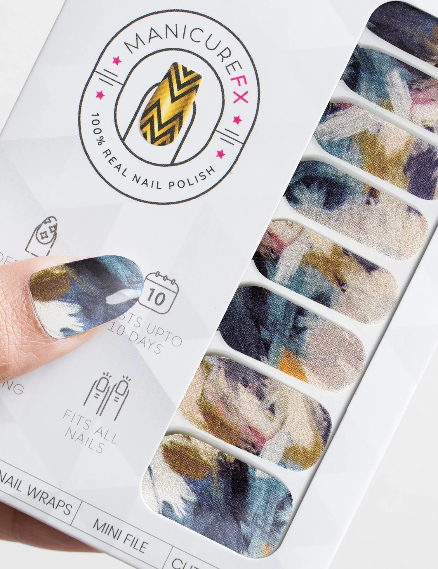 Dreamy Watercolors - Nail Wraps (Standard)