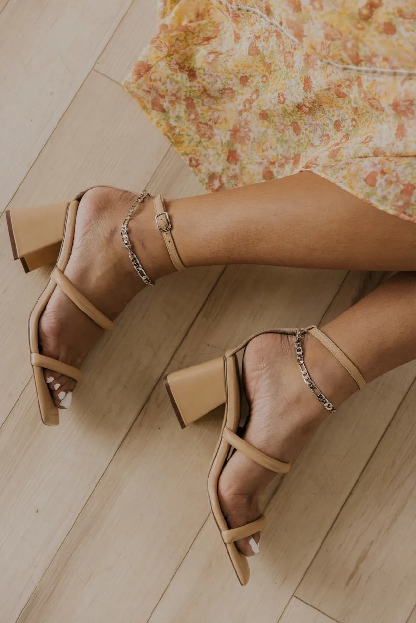 Free People Parker Chain Heels