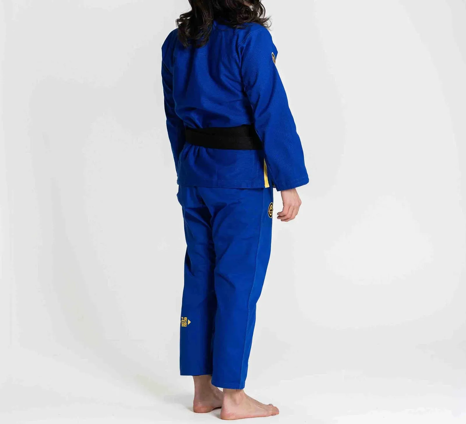 Fuji Sports Womens Flow-Tech BJJ Gi Blue/Gold