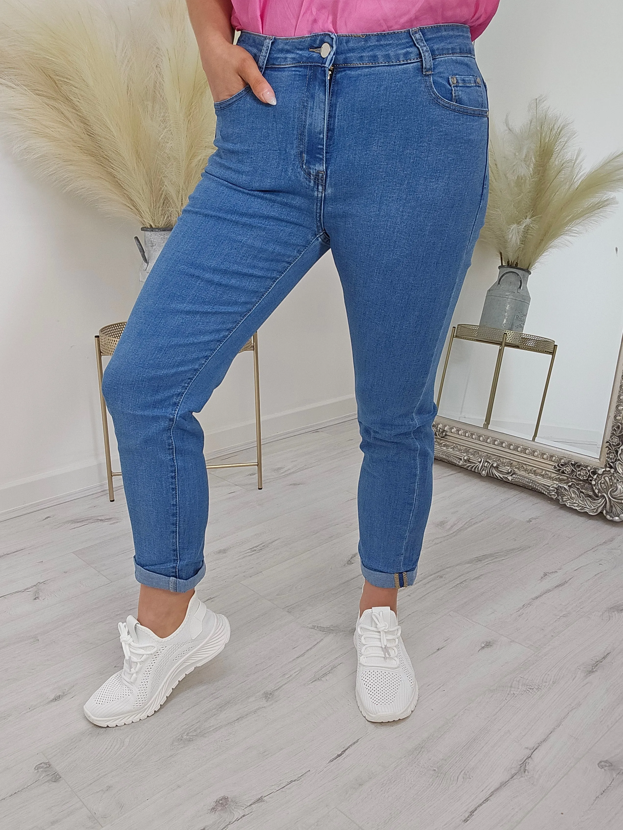 G Smack Straight Leg Jeans - Mid Denim (All Sizes)