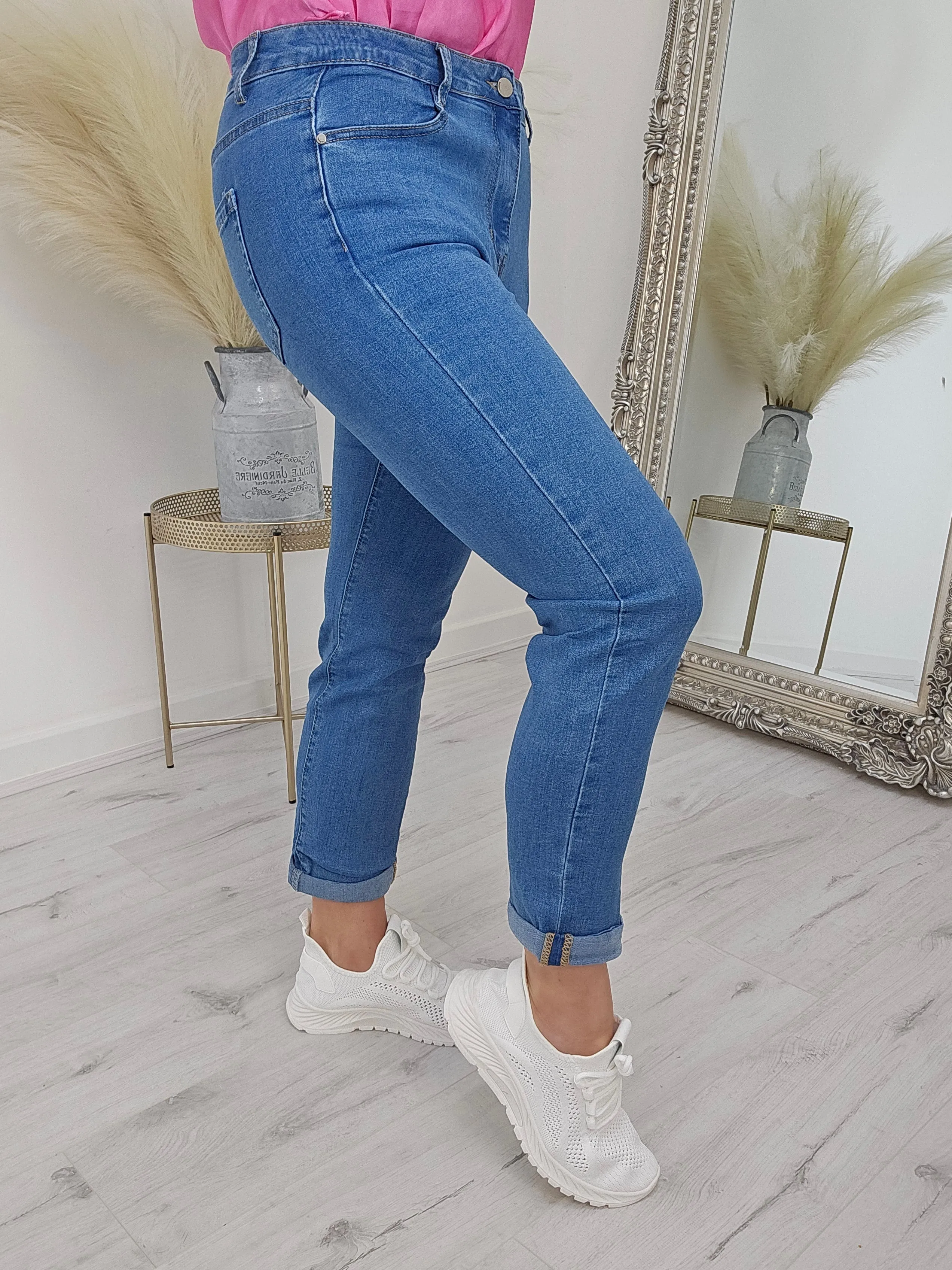 G Smack Straight Leg Jeans - Mid Denim (All Sizes)