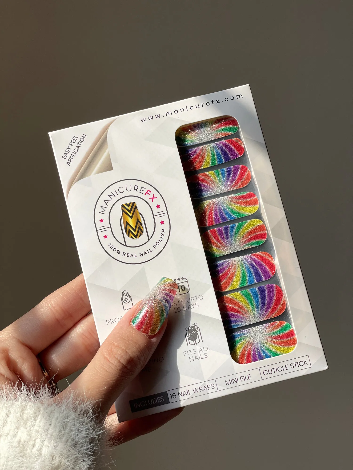 Glittering Prism - Nail Wraps (Standard)