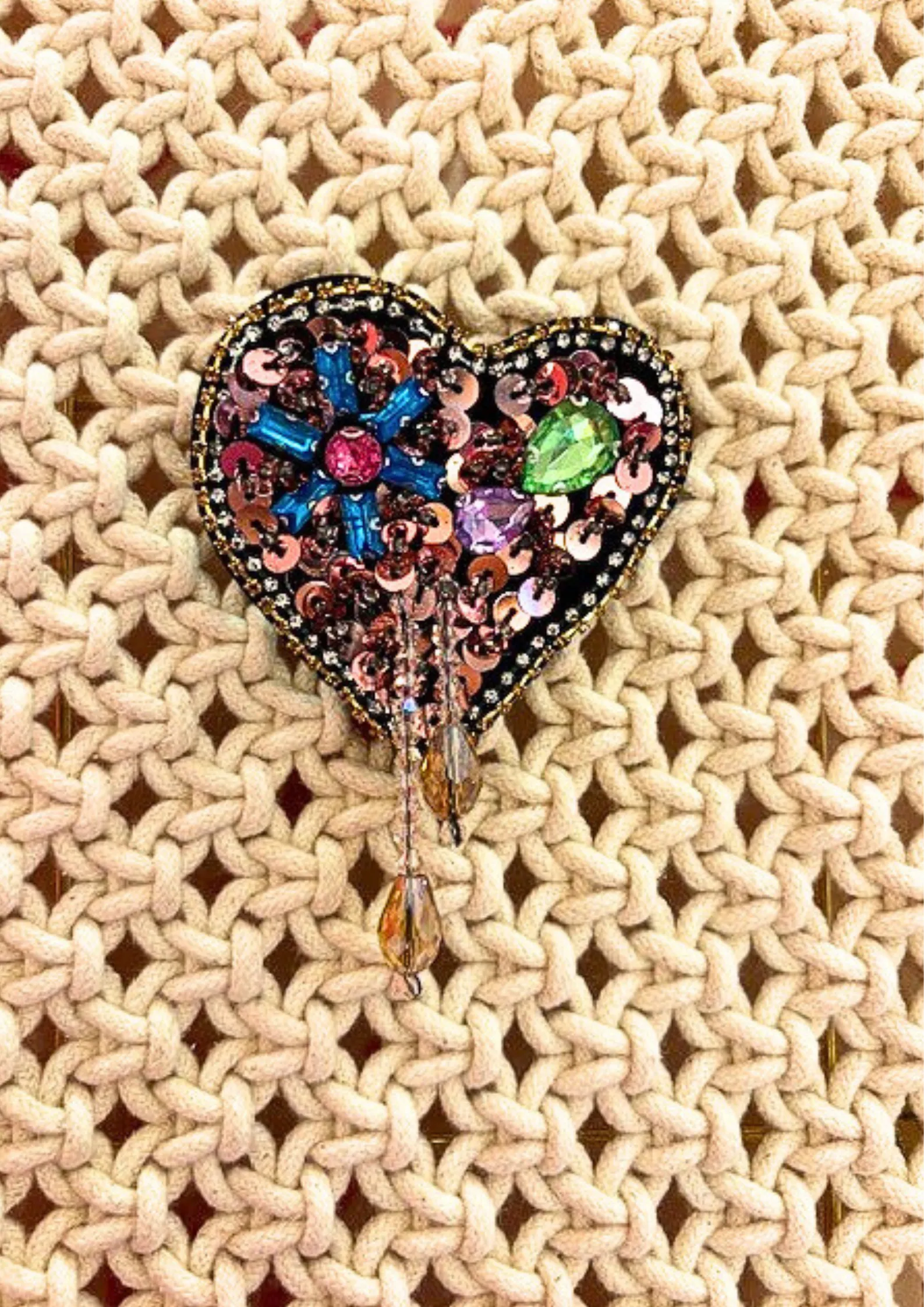 Heart Brooch