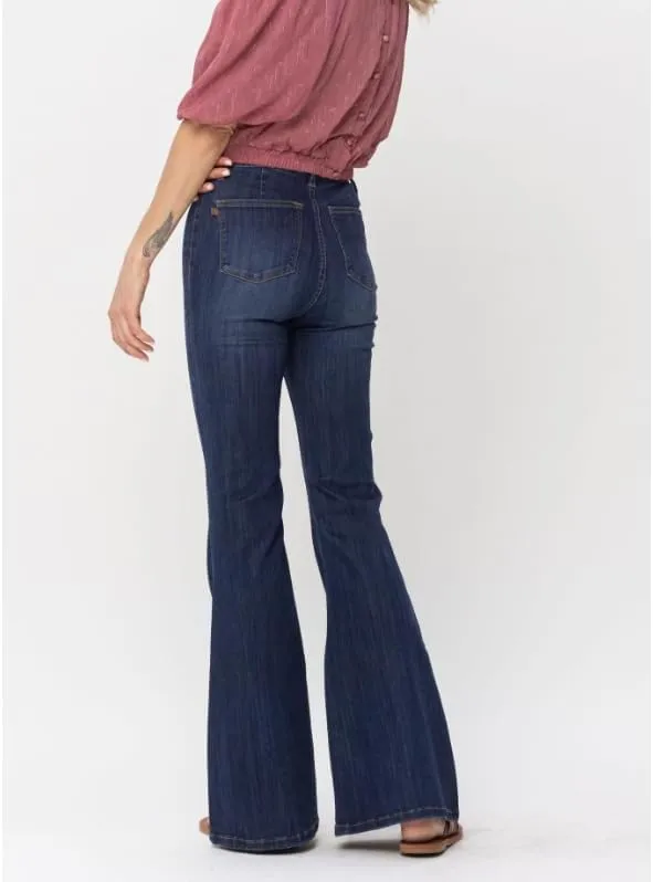 Judy Blue Hi Waist Pull On Flares