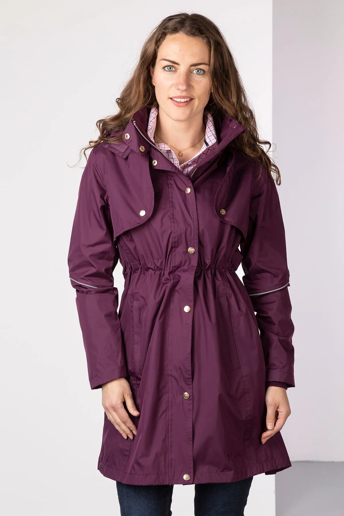 Ladies 3/4 Length Riding Coat - Emley