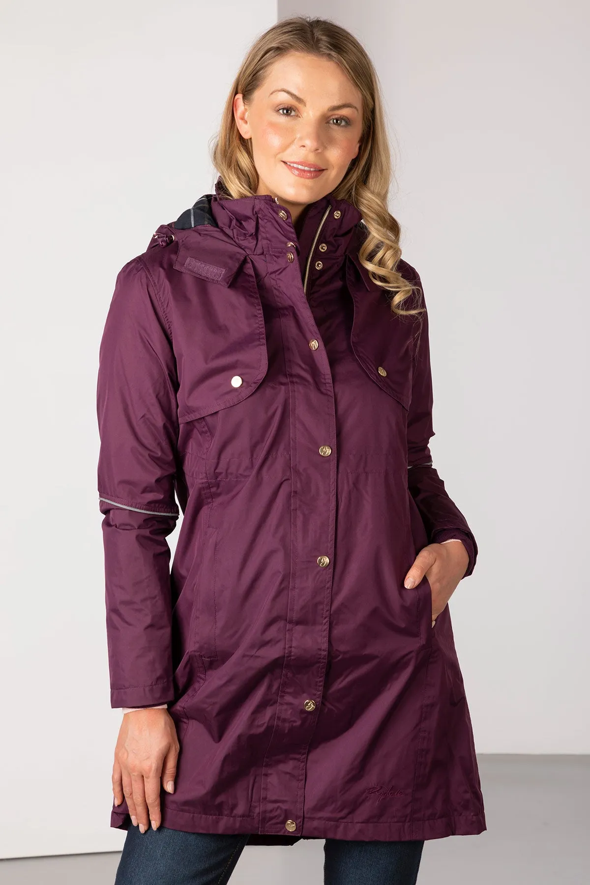 Ladies 3/4 Length Riding Coat - Emley