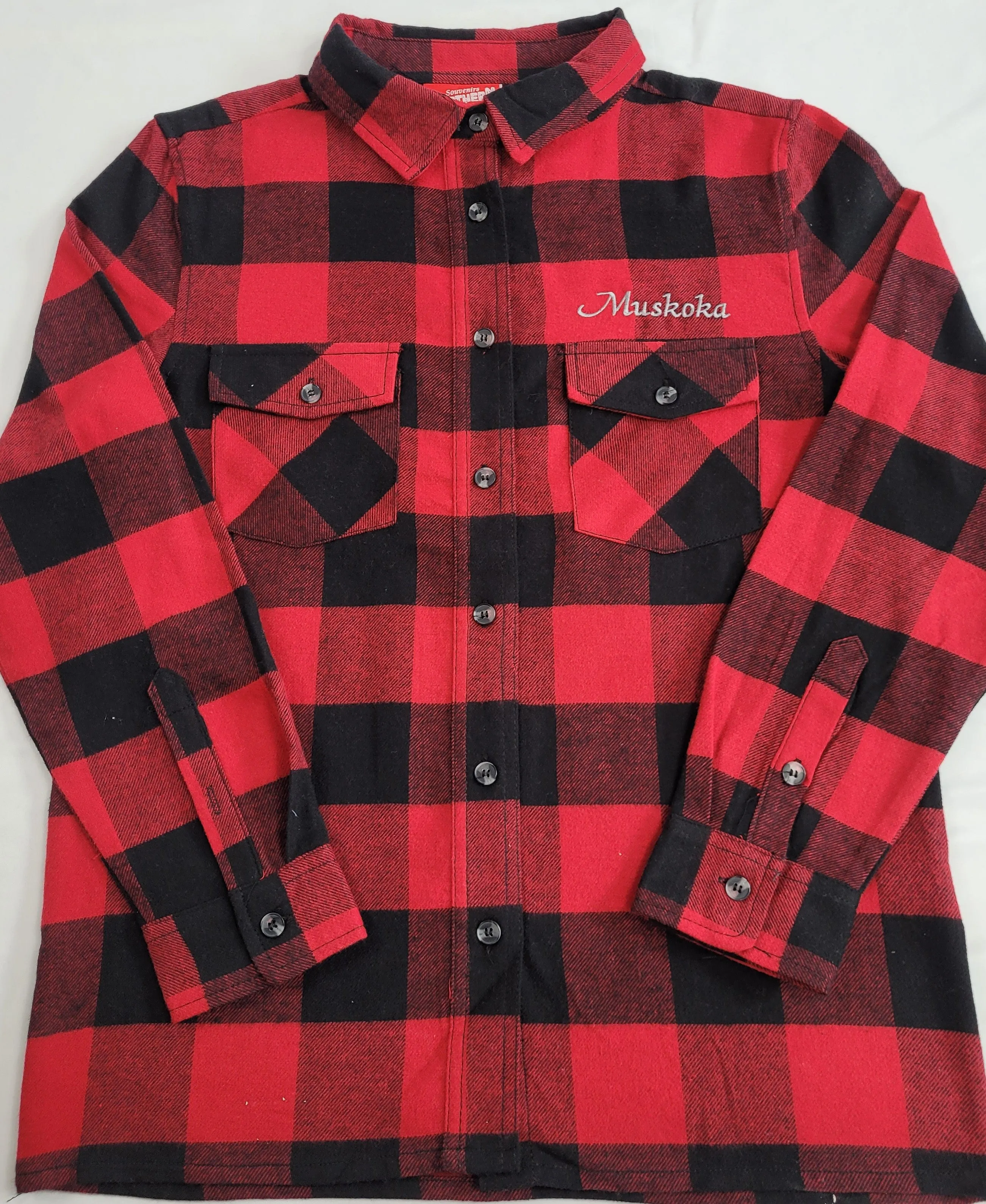 Ladies Muskoka Plaid Shirt