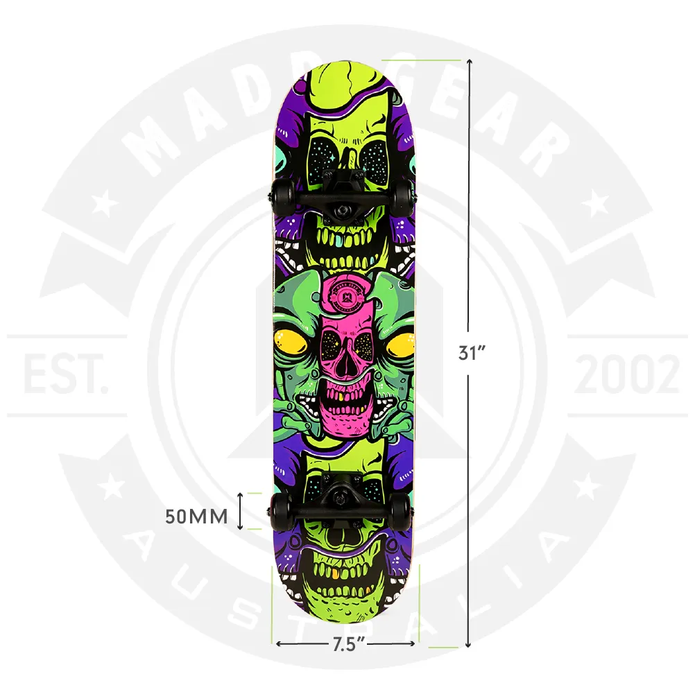 Madd Gear 31Inch(78cm) Skateboard Torn Invader