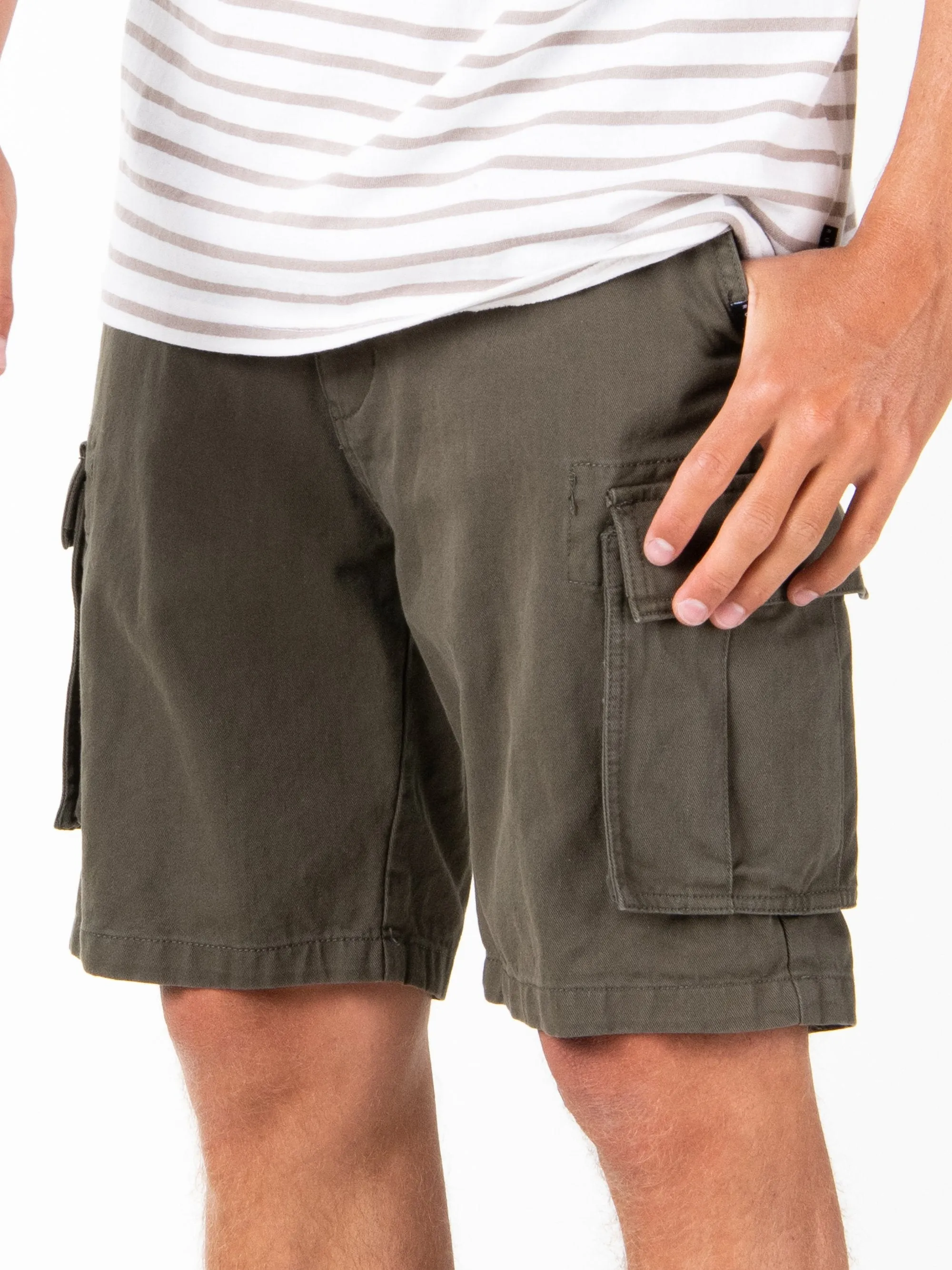 Manila Cargo Short - Rifle Green