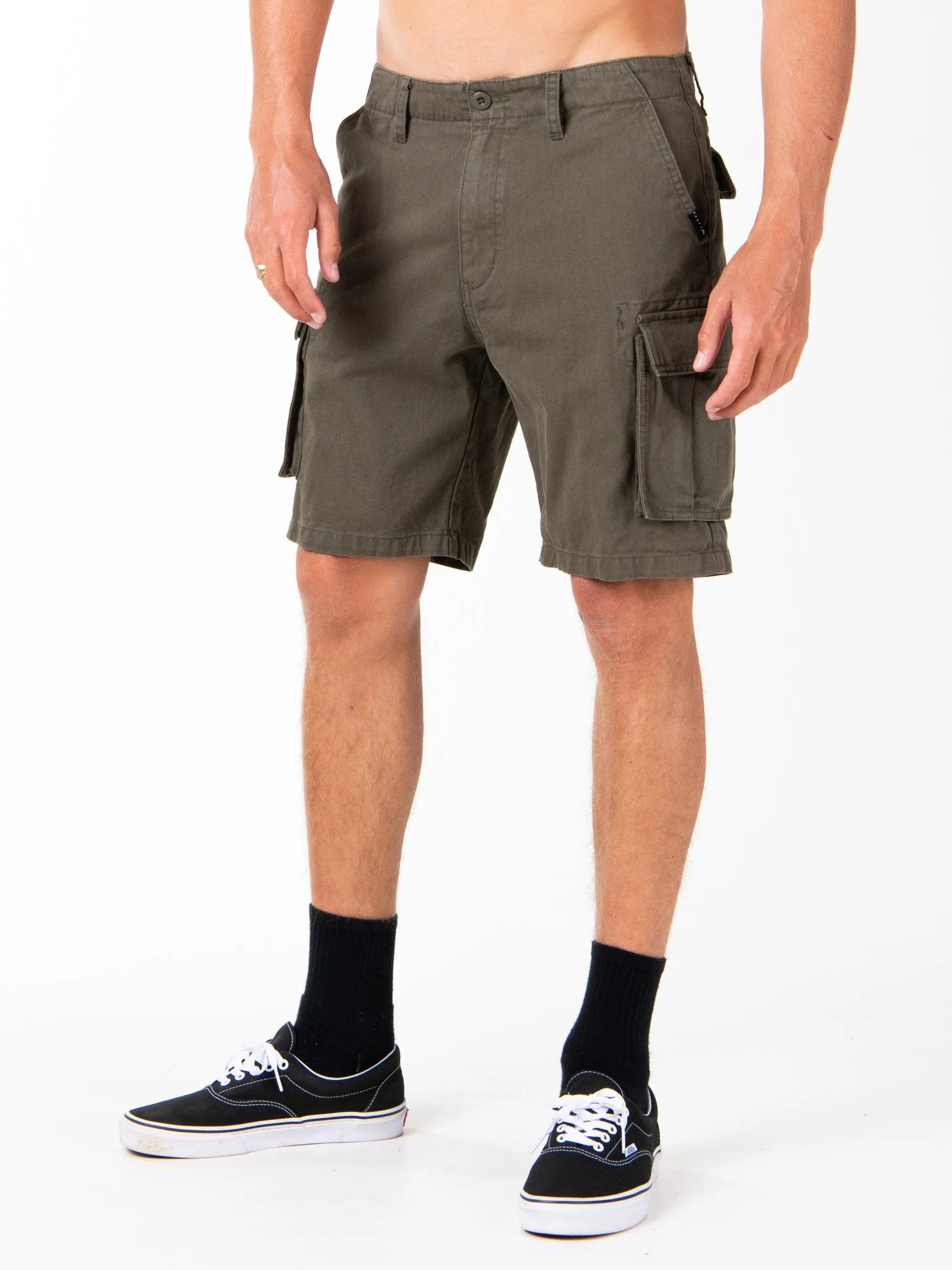 Manila Cargo Short - Rifle Green