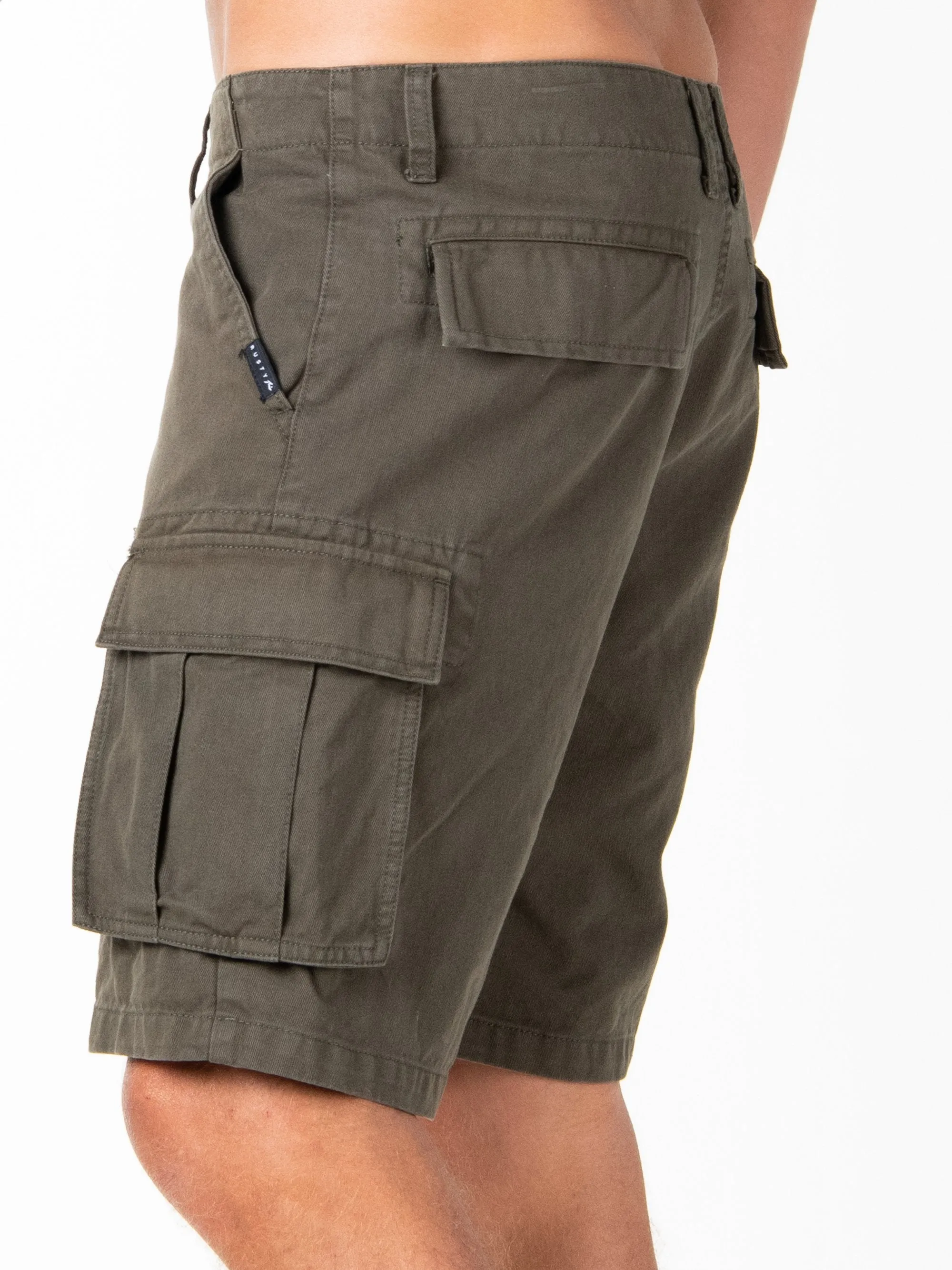 Manila Cargo Short - Rifle Green