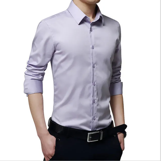 Men's plus size Slim fit shirts