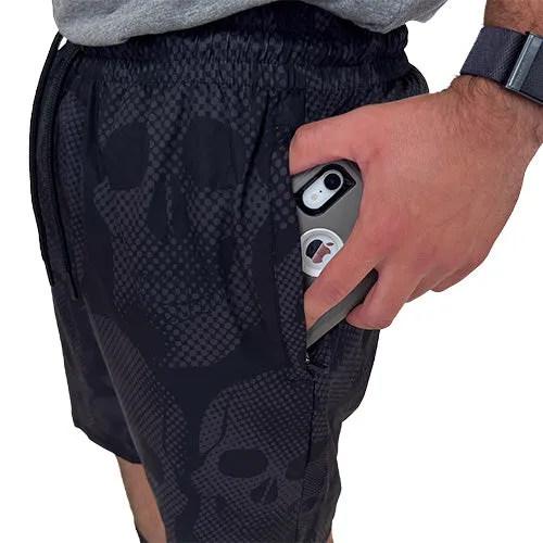 Men's Shorts | Silhouette Skulls