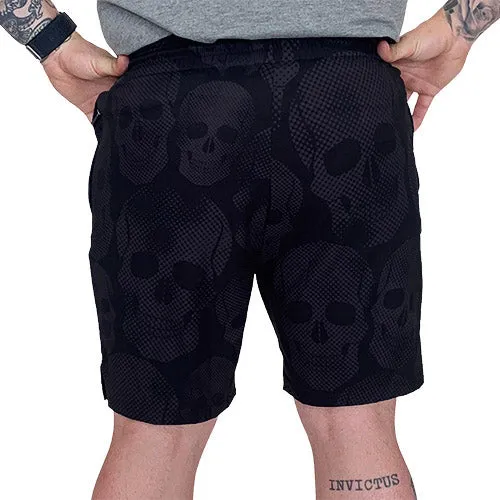 Men's Shorts | Silhouette Skulls