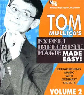 Mullica Expert Impromptu Magic Made Easy Tom Mullica - Volume 2 video - INSTANT DOWNLOAD