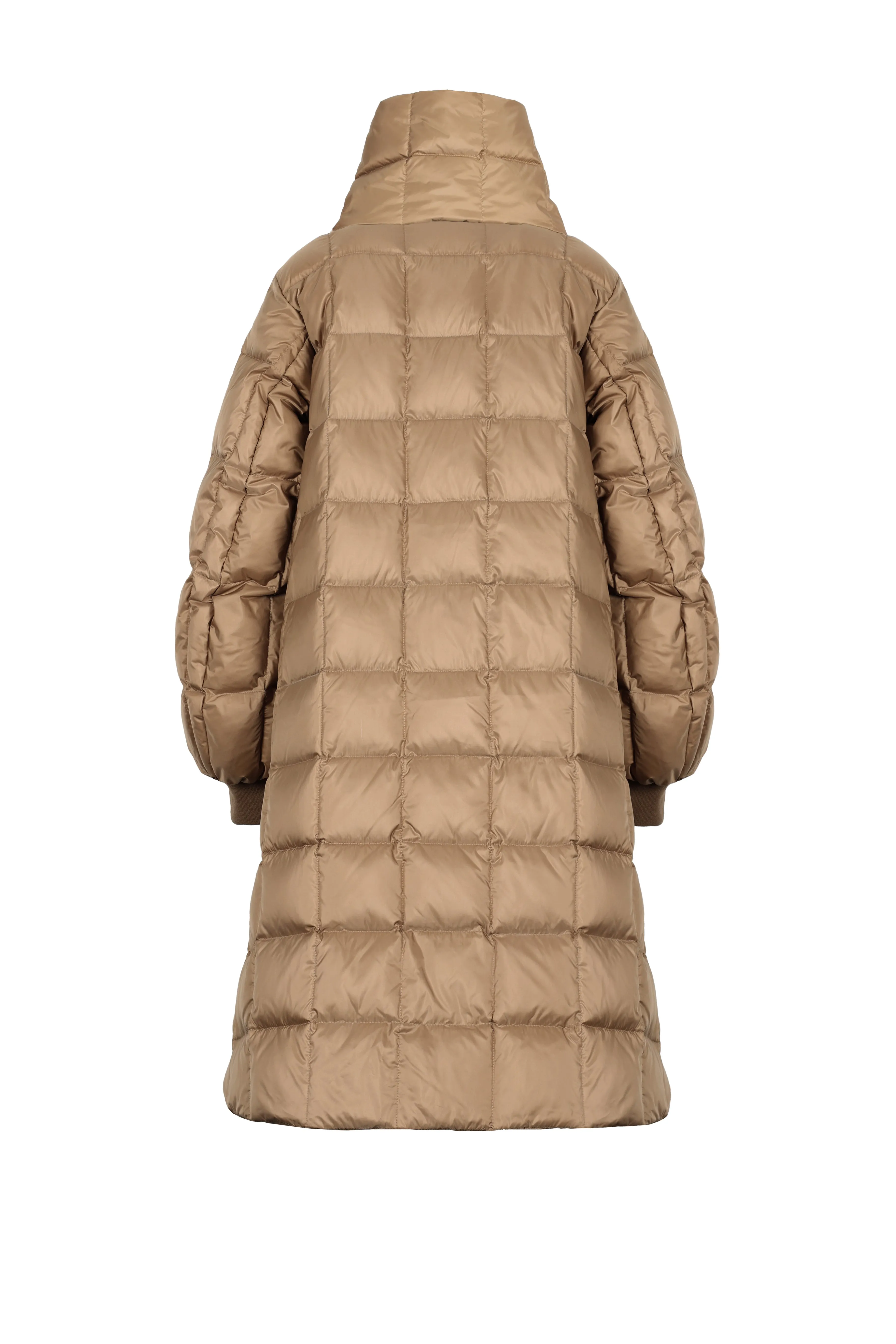 QUILTED COAT LUA WITH SCARF