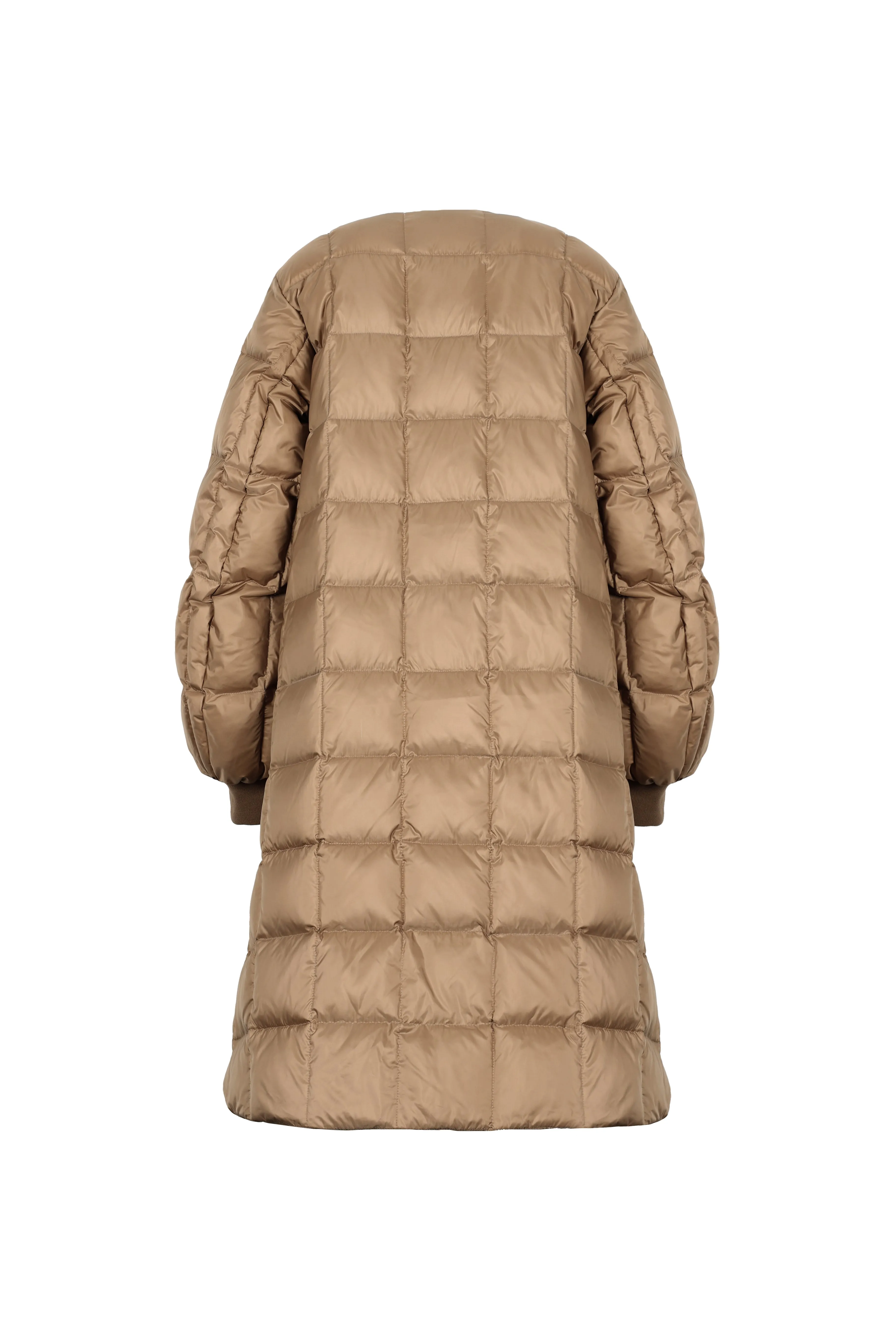 QUILTED COAT LUA WITH SCARF