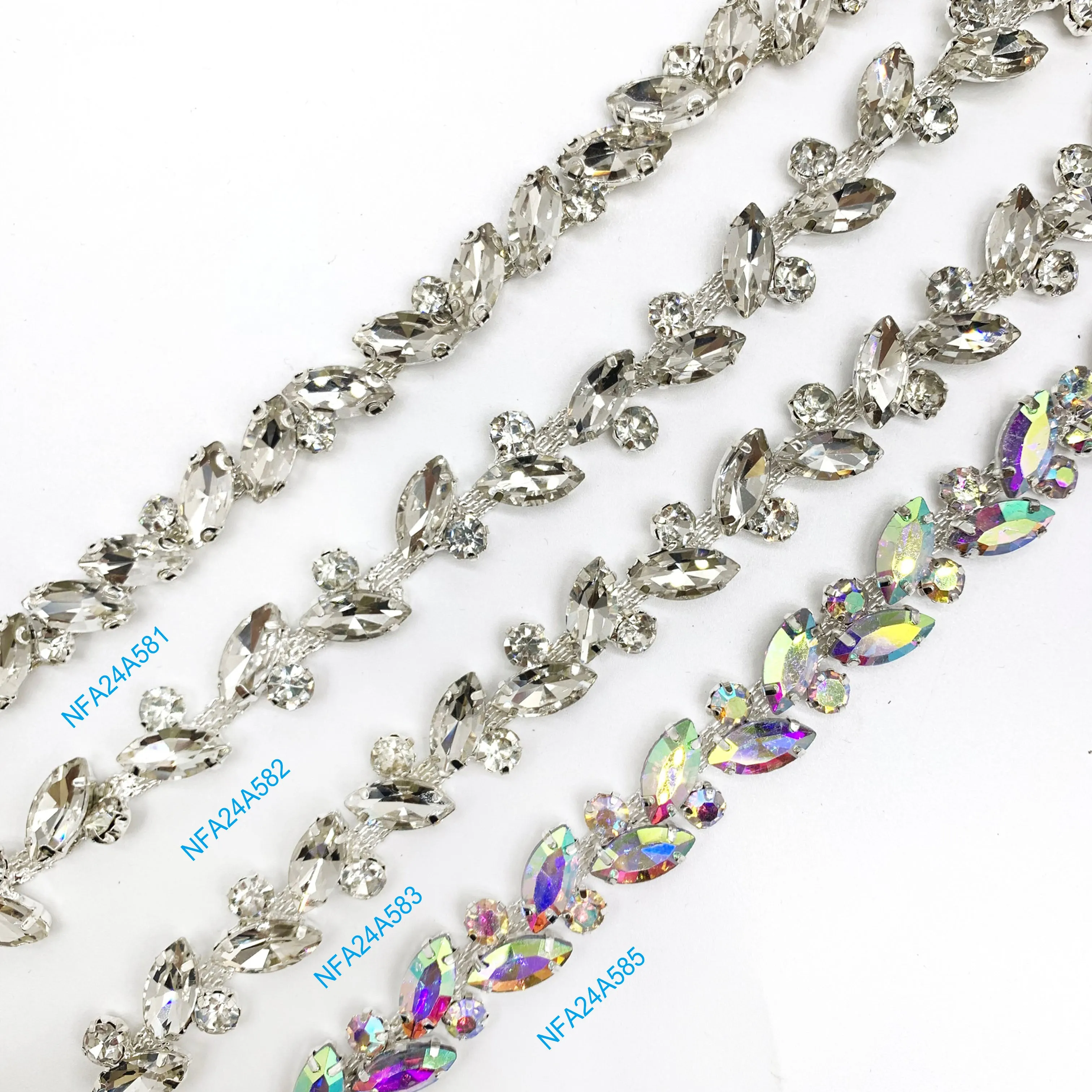 Rhinestone chain NFA24A578-579-581-582-583-585