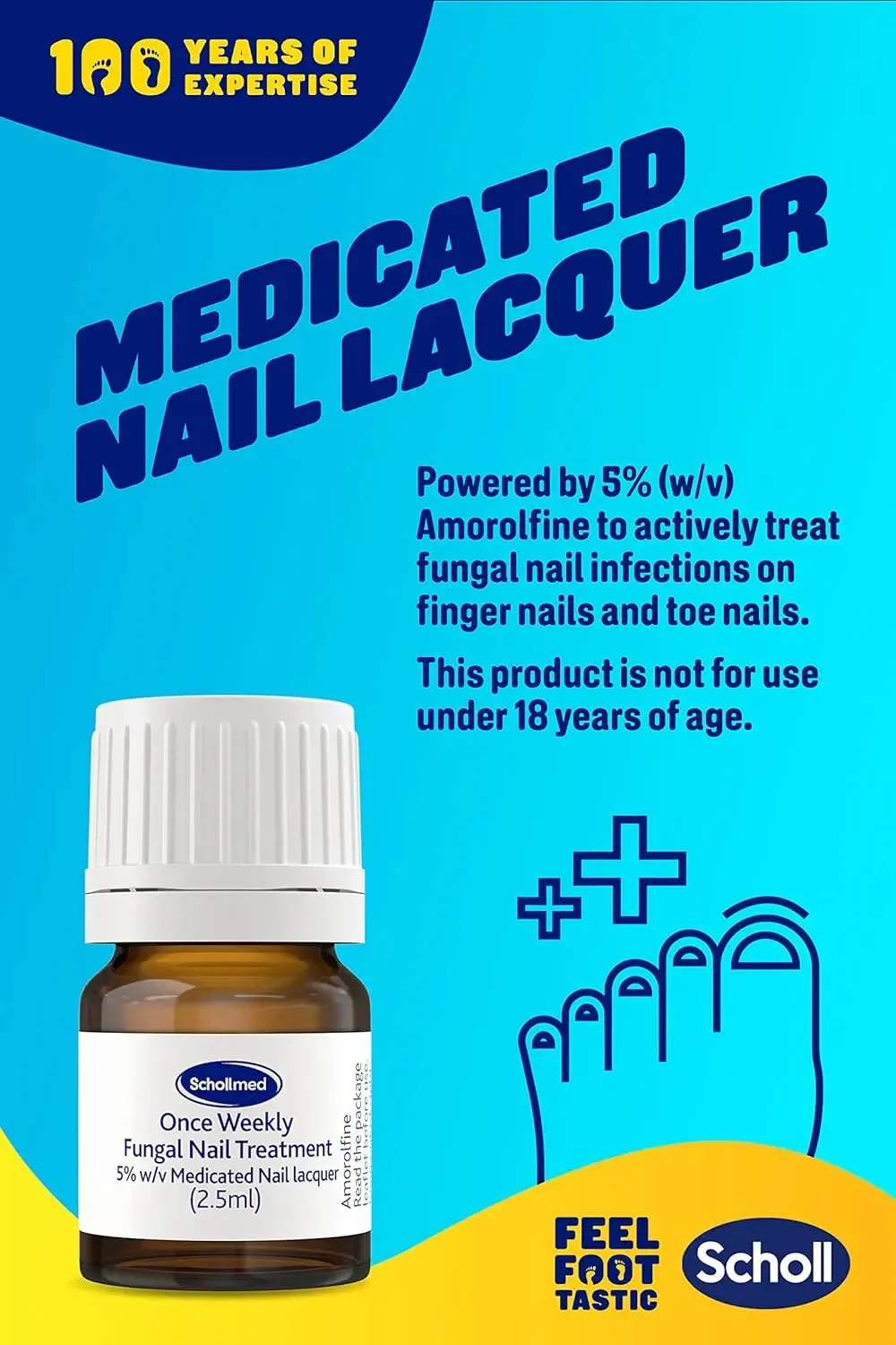 Schollmed Fungal Nail Treatment 5% 2.5ml