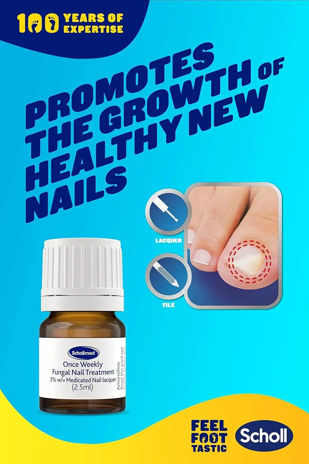 Schollmed Fungal Nail Treatment 5% 2.5ml