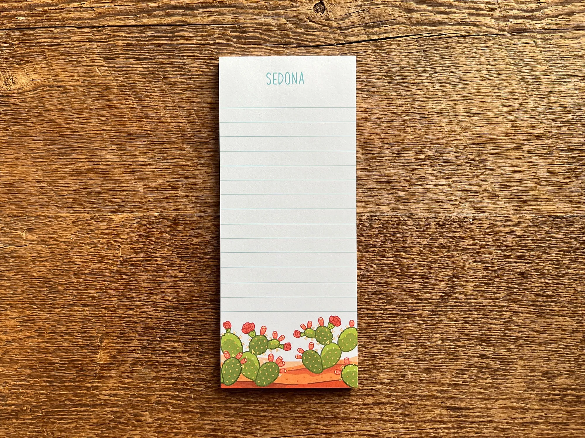 Sedona Prickly Pear Notepad