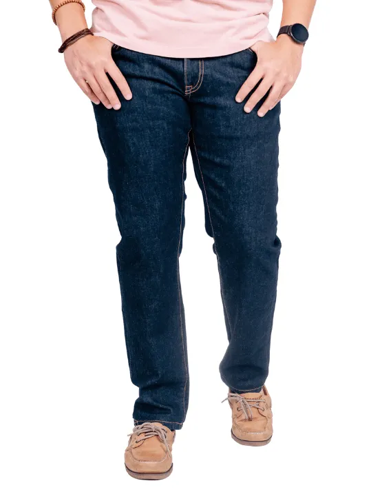 Slim-Straight, Premium Indigo Stretch Jeans