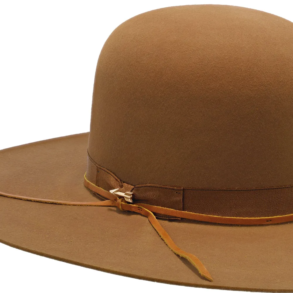 Smith - Stetson Fur Felt Open Crown Western Hat