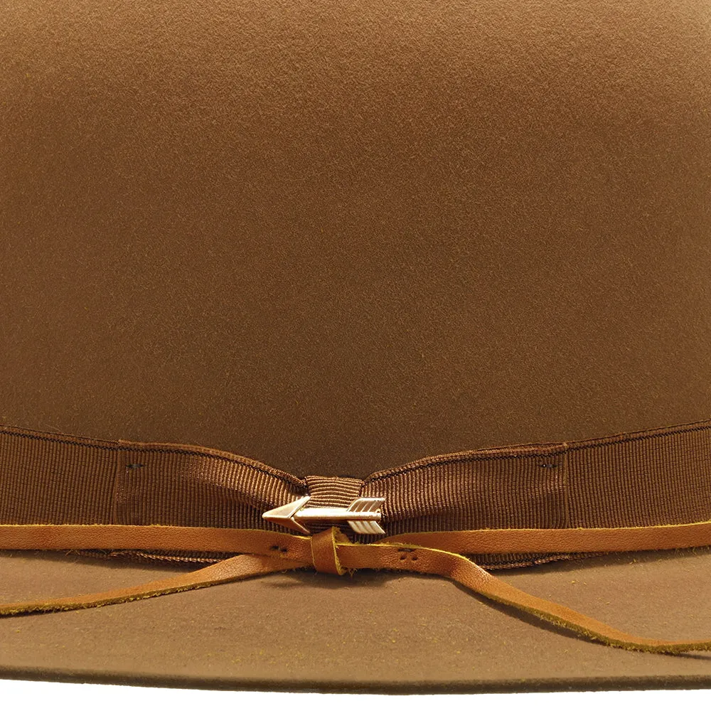 Smith - Stetson Fur Felt Open Crown Western Hat