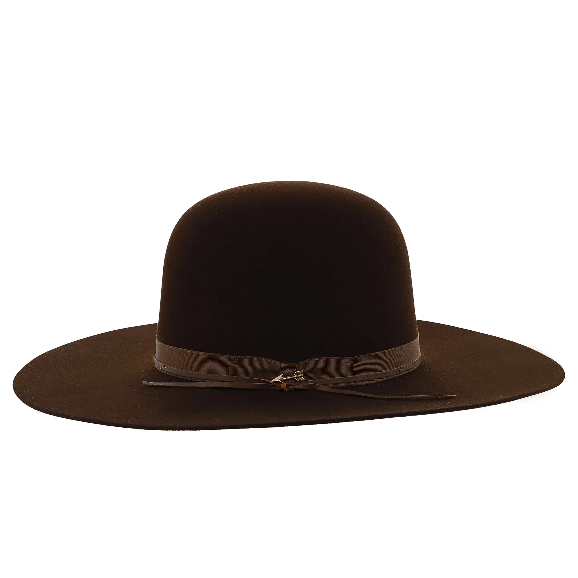 Smith - Stetson Fur Felt Open Crown Western Hat