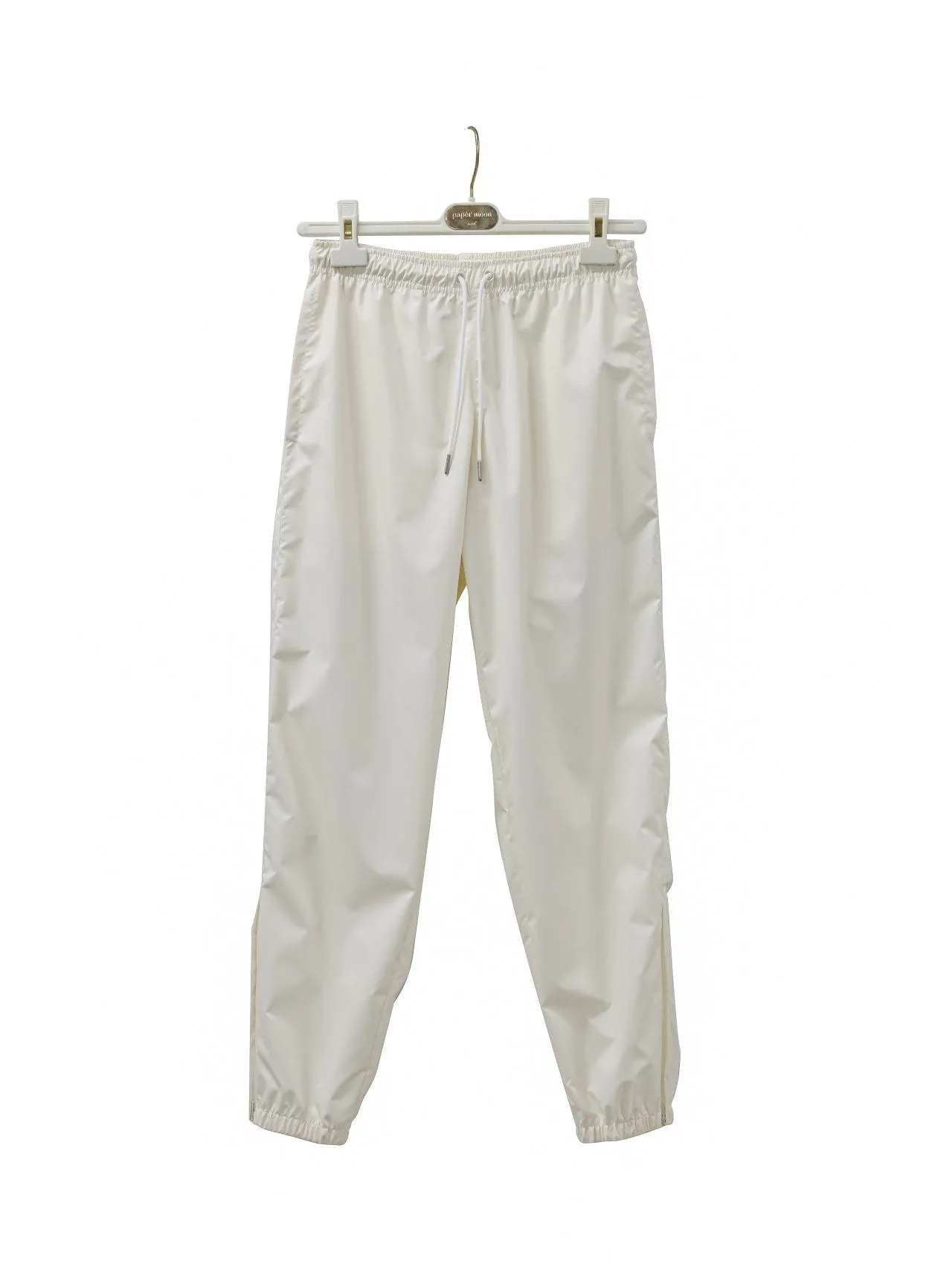 SOFT VEGAN LEATHER JOGGER PANTS