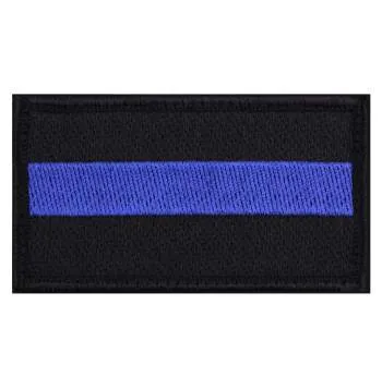 Thin Blue Line Patch - Hook Back