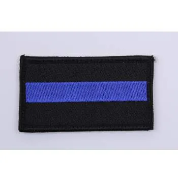 Thin Blue Line Patch - Hook Back