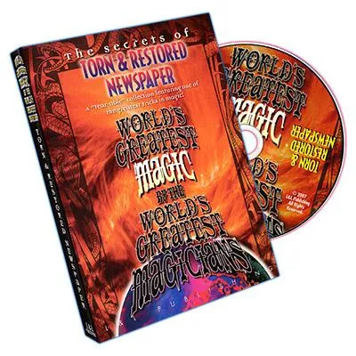 Torn And Restored Newspaper ( Worlds Greatest Magic ) - DVD