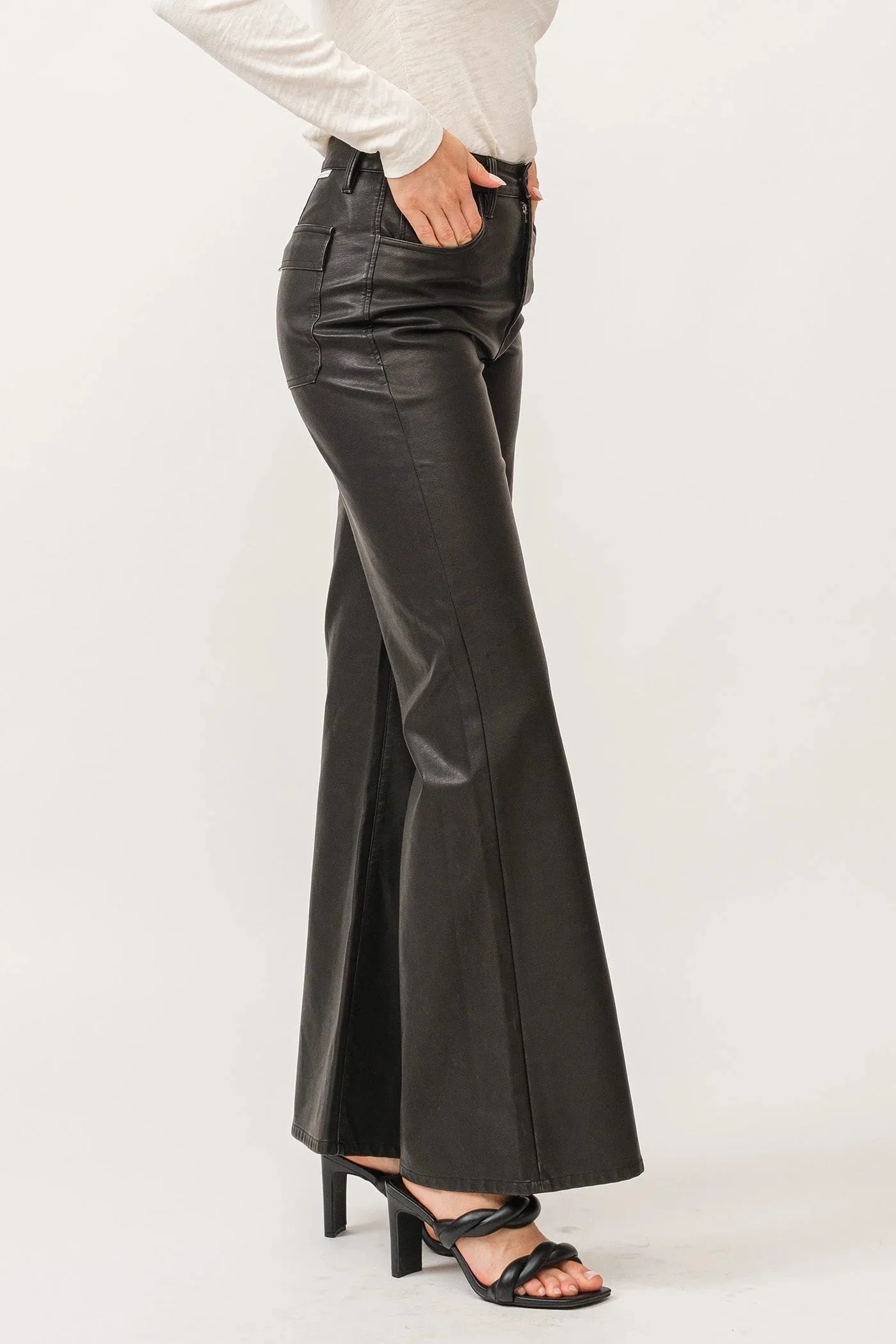 Vegan Leather Fiona Pant