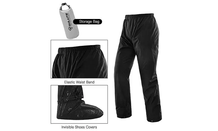 Waterproof Rain Coat Pants Set