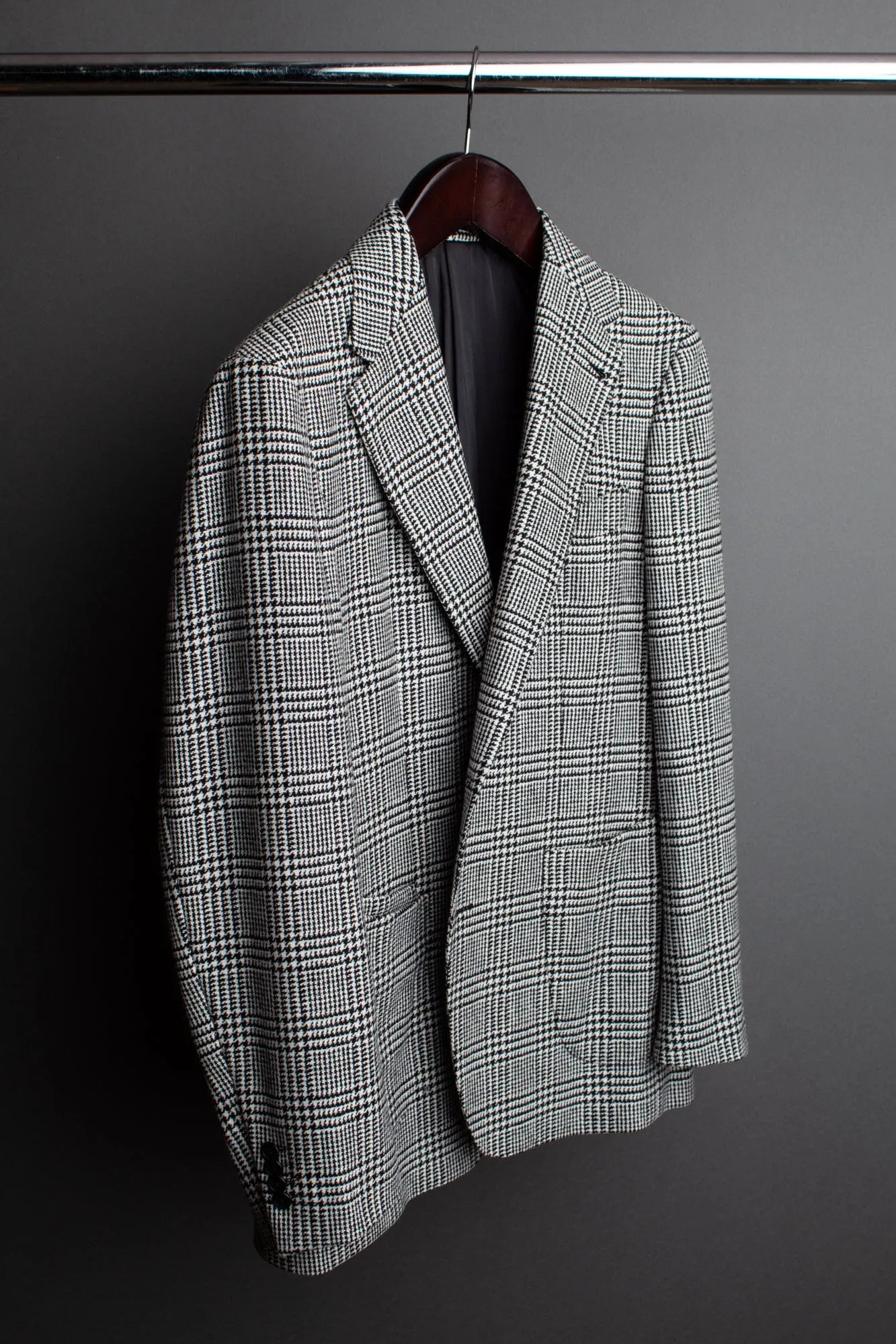 Wool & Cashmere Houndstooth Jacket