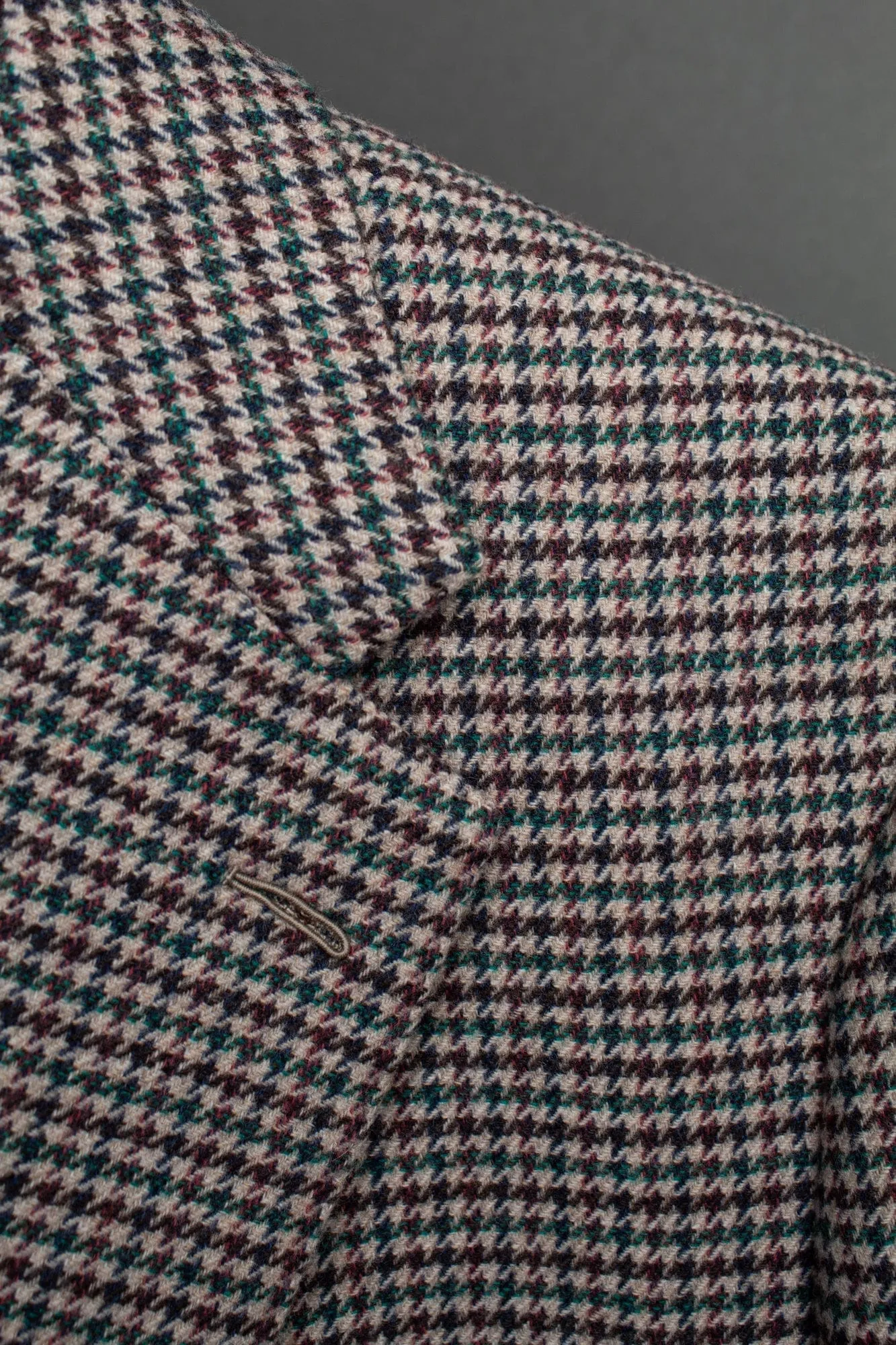 Wool & Cashmere Houndstooth Jacket